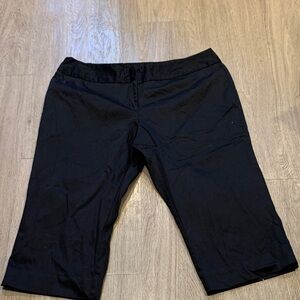 Black Cropped Pants